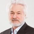 Handsome elderly businessman in suit
